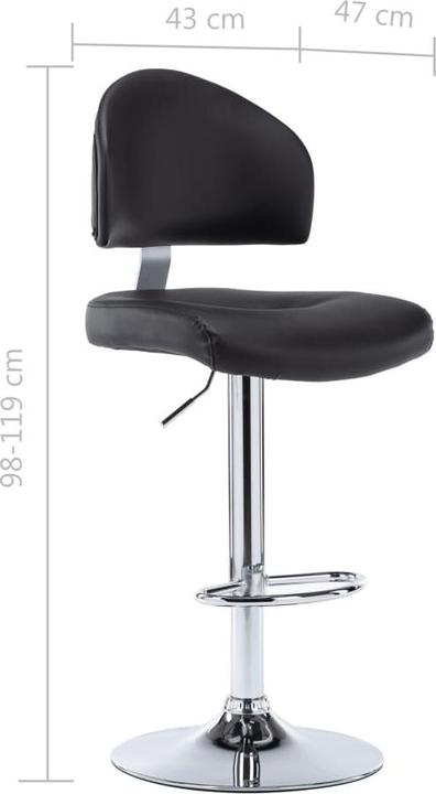 Produktbild vidaXL Barhocker