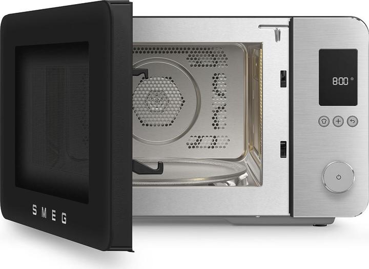 Immagine prodotto Smeg MOC02BLMEU Kombi-Tisch- Mikrowelle + Heissluft/Grill (27 l)