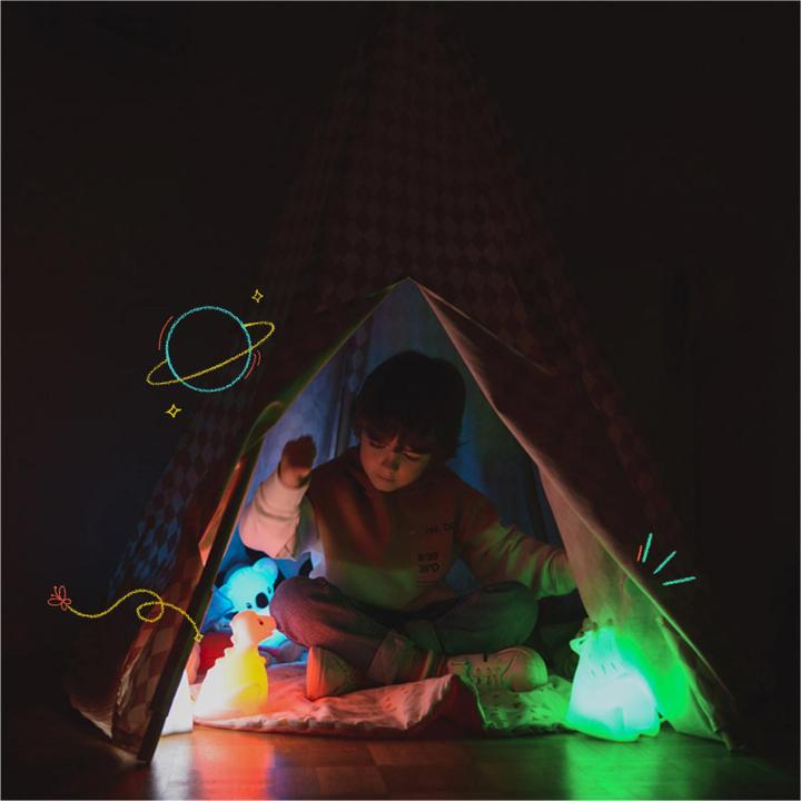 Actual product image Kidywolf Night Light - Dino