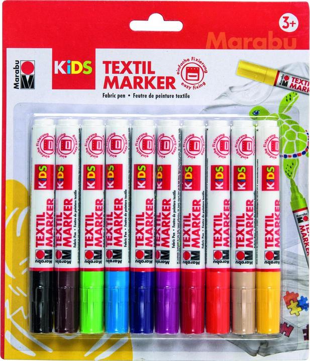 Produktbild Marabu Textilstift KiDS (Mehrfarbig, 10 x)