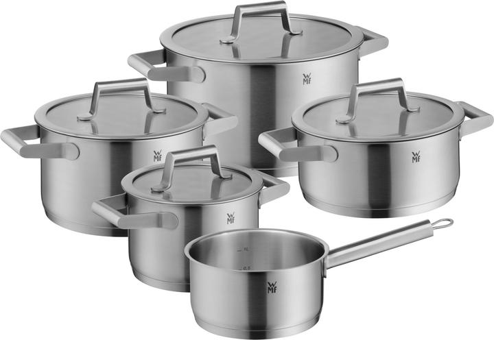 WMF Comfort Line Topf-Set 5teilig (732556040), Edelstahl (Edelstahl, 20 x 23.20 cm)