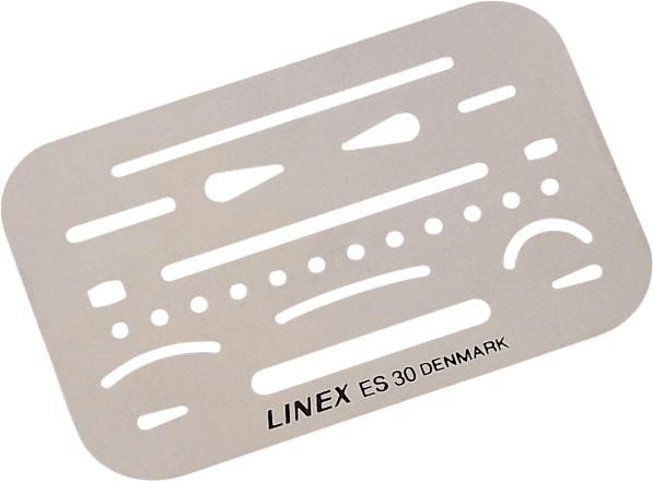 Actual product image Linex Erasing template