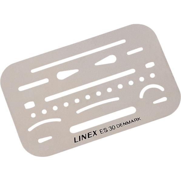 Thumbnail - Linex, Korrekturmittel, Radierschablone