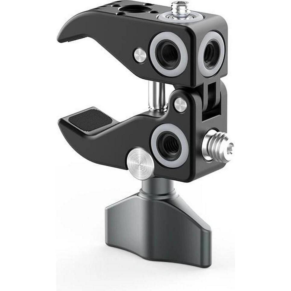 Ulanzi Super Clamp Crab Rod Clip (Metal) (Halterungsbügel, Schrauben), Digitalkamera Zubehör, Schwarz