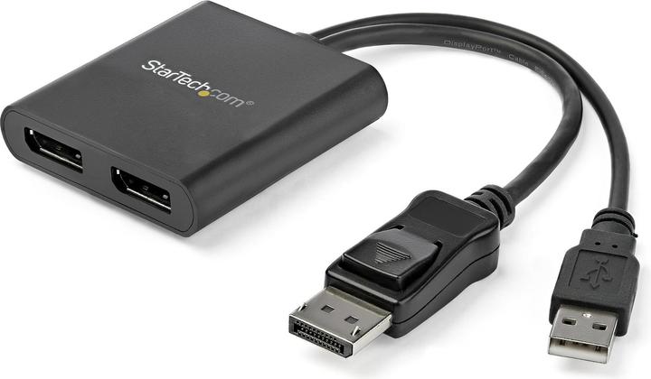 Actual product image StarTech Mst Hub - 2-Port Displayport (Digital -> Digital)