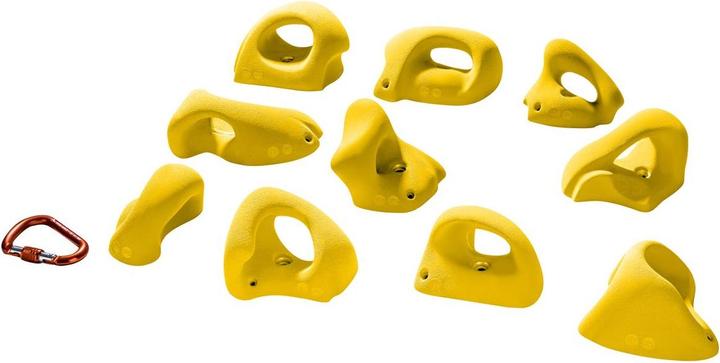 Actual product image Entre Prises Climbing holds Essential Jugs XL formerly Grab It II (Yellow)