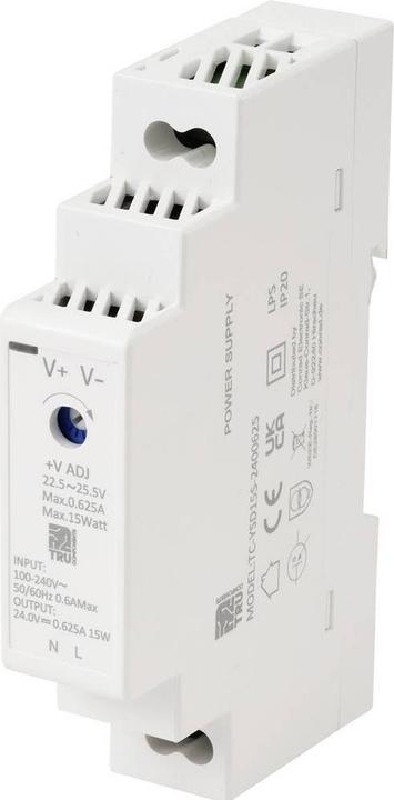 Tru Components TC-13713364 Hutschienen-Netzteil (DIN-Rail) Verbrauch (StandBy) 0