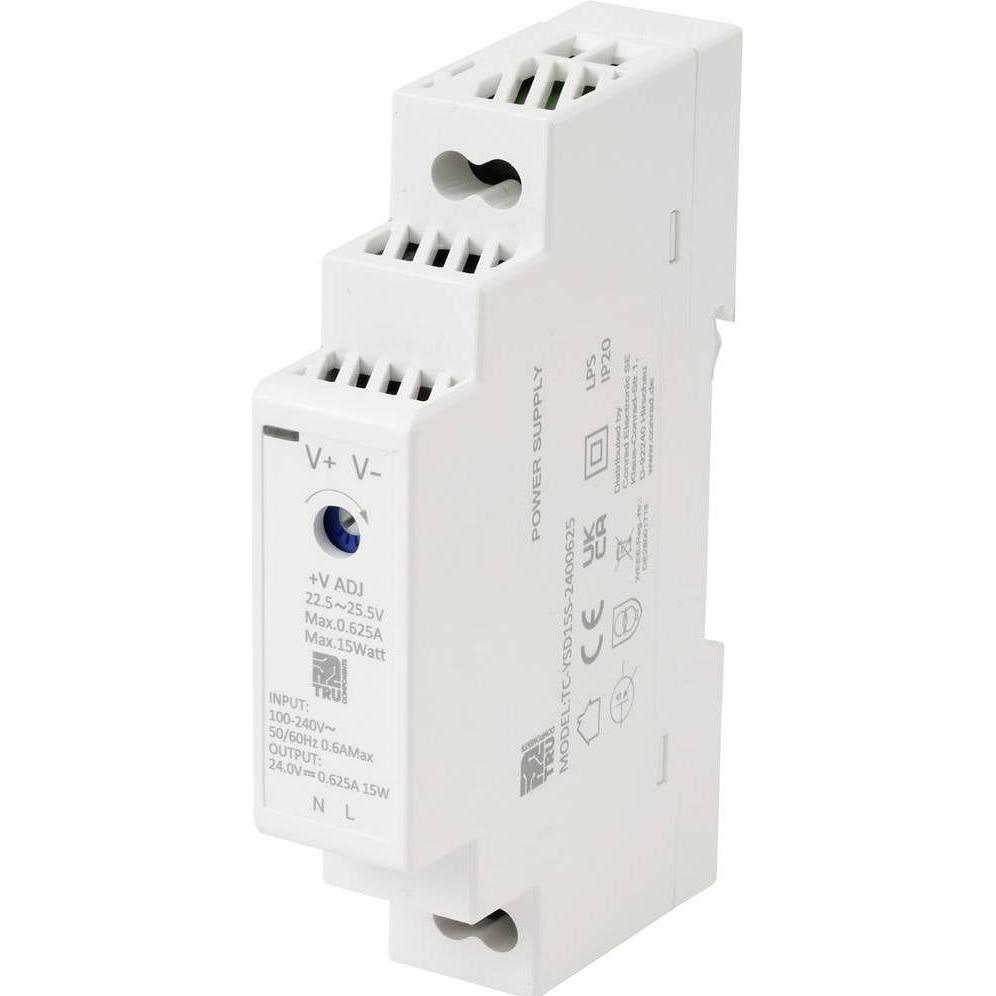 Tru Components, Quadro elettrico portatile, TC-13713364 Hutschienen-Netzteil (DIN-Rail) Verbrauch (StandBy) 0
