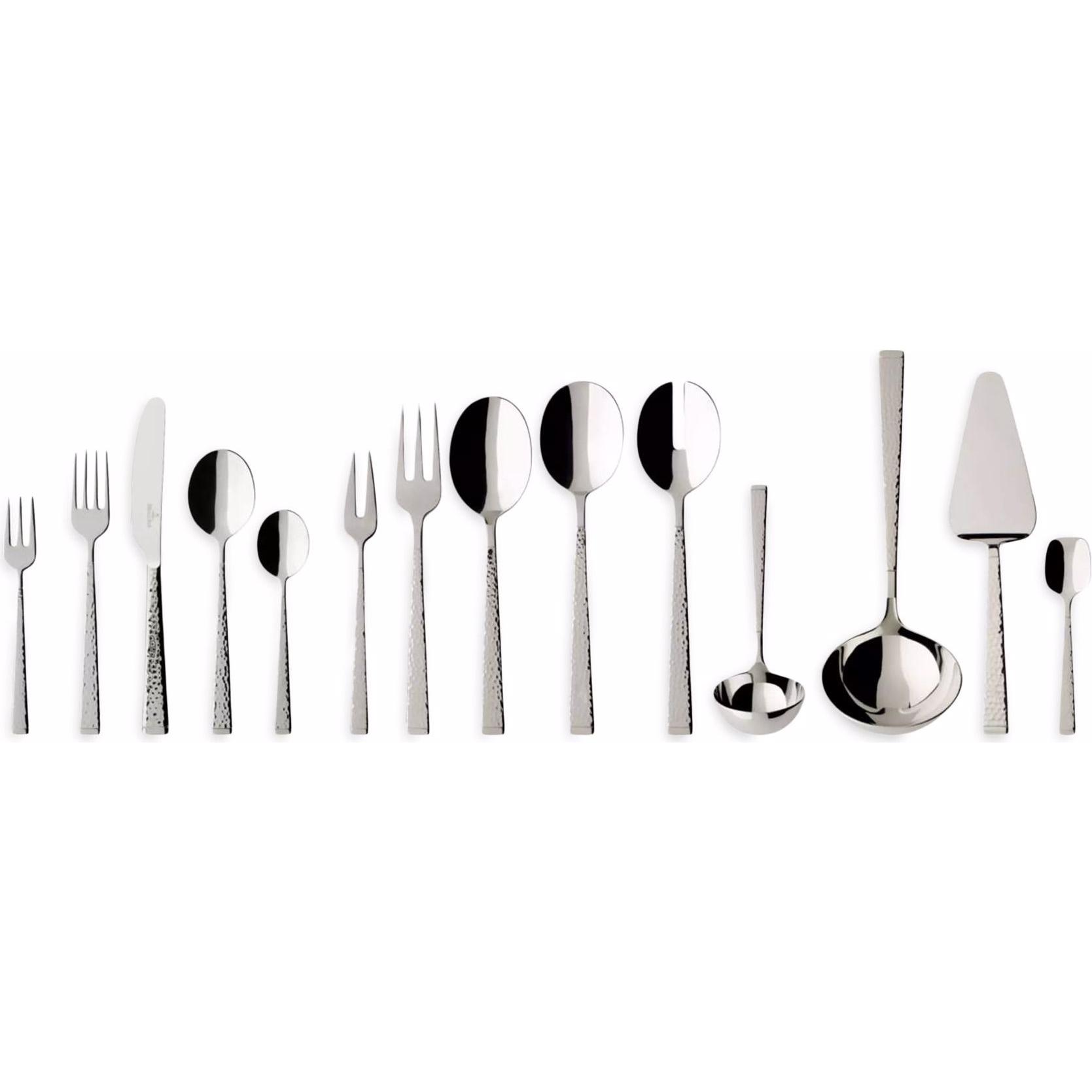 Villeroy & Boch Besteckset 70-tlg. BLACKSMITH, Besteck, Silber