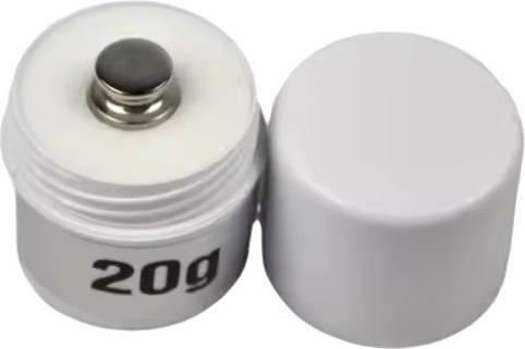 Actual product image Swissdetector Calibration weight - M1- 20g - Chrome-plated stainless steel