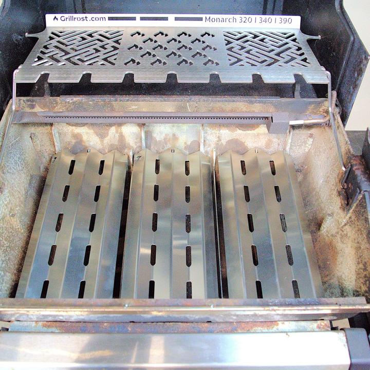 Produktbild Grillrost V2A Aromaschienen
