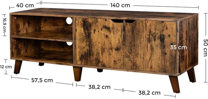 Productafbeelding Vasagle Havanna (140 x 40 x 50 cm)