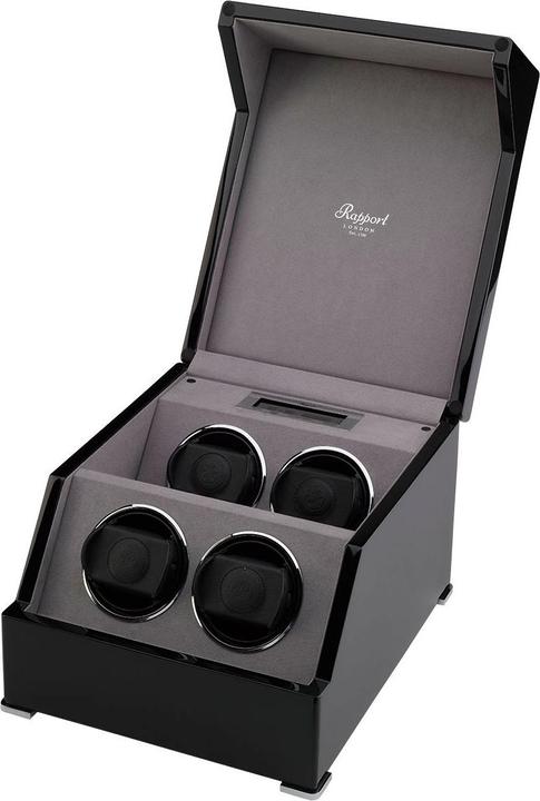 Produktbild Rapport London Perpetua III Quad Watch Winder Touch Screen Black (4x)