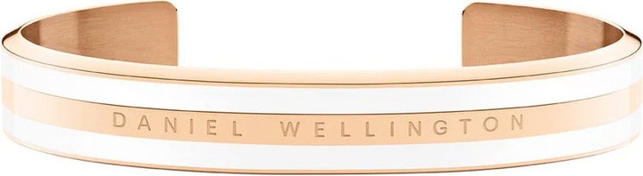 Daniel Wellington Classic Bracelet Satin White Rose Gold M (Edelstahl, Emaille)