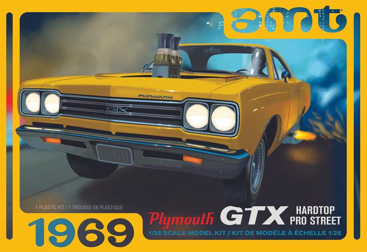 AMT 1969 Plymouth GTX Hardtop Pro Street 2T