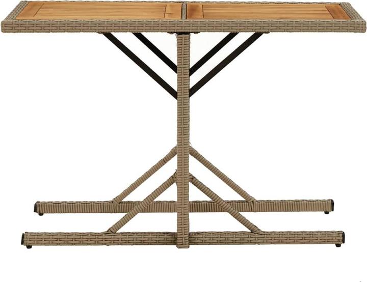 Produktbild vidaXL Gartentisch (110 x 53 x 72 cm)