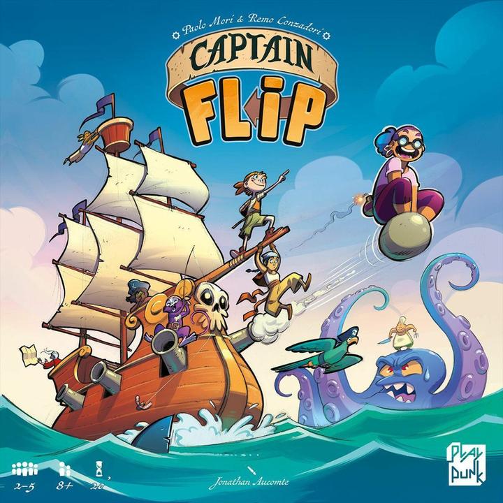 Actual product image Asmodée Captain Flip (German, 2 - 5 Players)