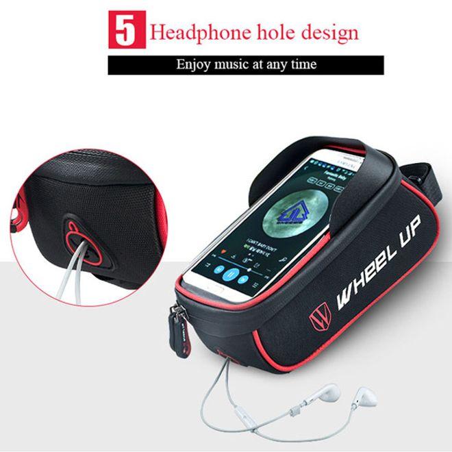 Immagine prodotto Wheel Up Supporto per bicicletta per telefoni cellulari fino a 6 pollici