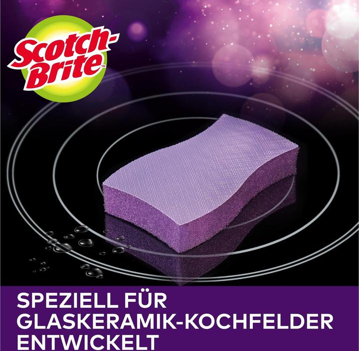Produktbild Scotch-Brite Glaskeramik-Reinigungsschwamm (3 Stk.)