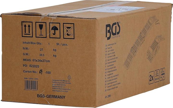 Image du produit BGS Jeu de rampes | pliables | 2 pièces