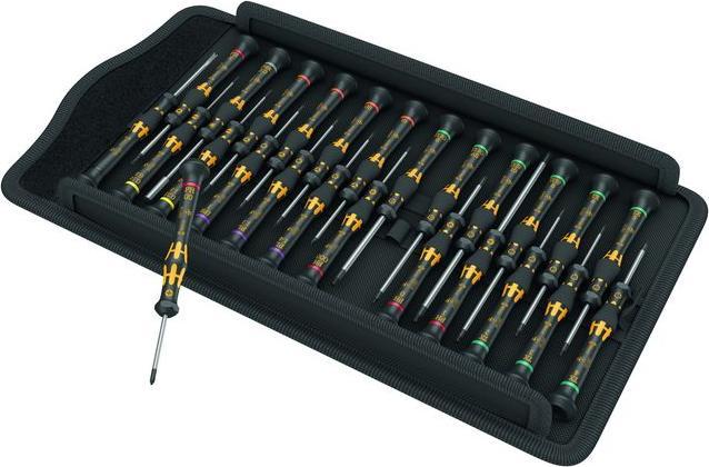 Produktbild Wera Kraftform Micro ESD Big Pack 1 (Torx Plus, Innensechskant, Torx (TX), Schlitz, Phillipps-Kreuzschlitz (PH), 5-Lobe (Pentalobe))