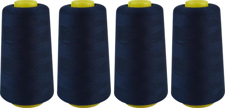Actual product image VBS Overlock sewing thread 40/2, 4 rolls à 3000 Yard (685.75 m)