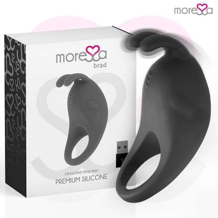 Produktbild Moressa Brad Premium Silicone Rechargeable Black