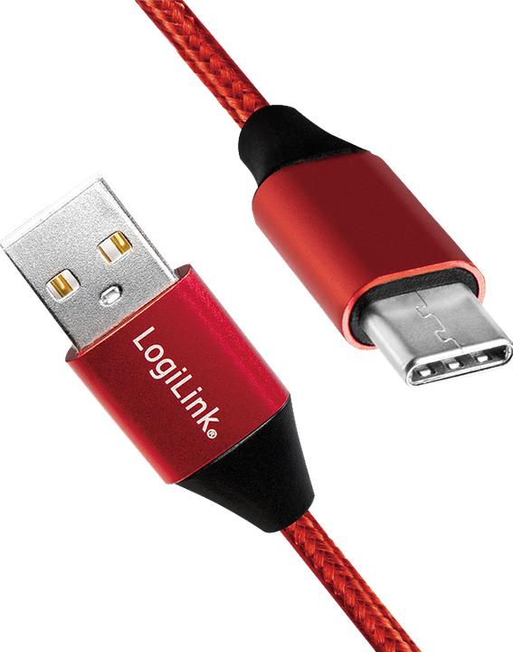 Productafbeelding LogiLink USB-kabel (1 m, USB 2.0, 5 W)