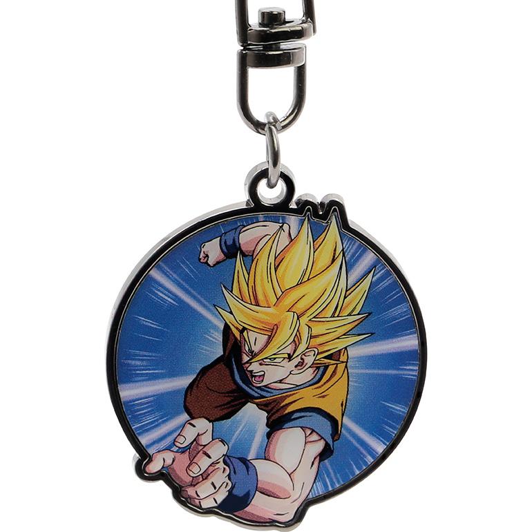 Abystyle Multicolore Portachiavi, Dragon Ball Z Portachiavi: Goku Super Saiyan,