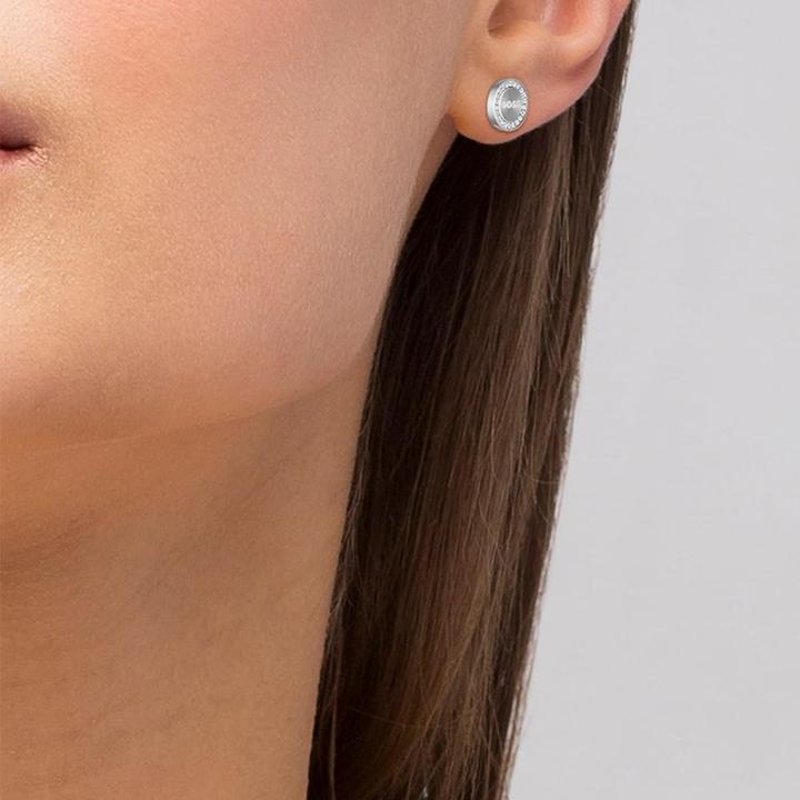 Actual product image Hugo Boss Luxury steel earrings Iona 1580558 (Stainless steel)