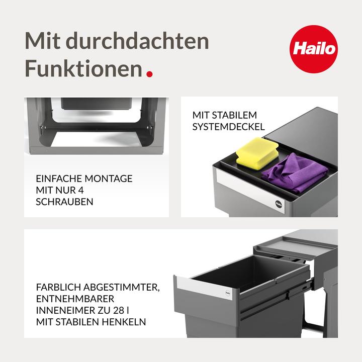 Image du produit Hailo Abfallsammler (26 l)