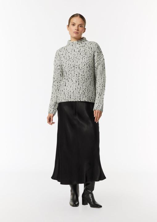 Produktbild Comma Strickpullover Strickpullover mit dezentem Glitzergarn (40)
