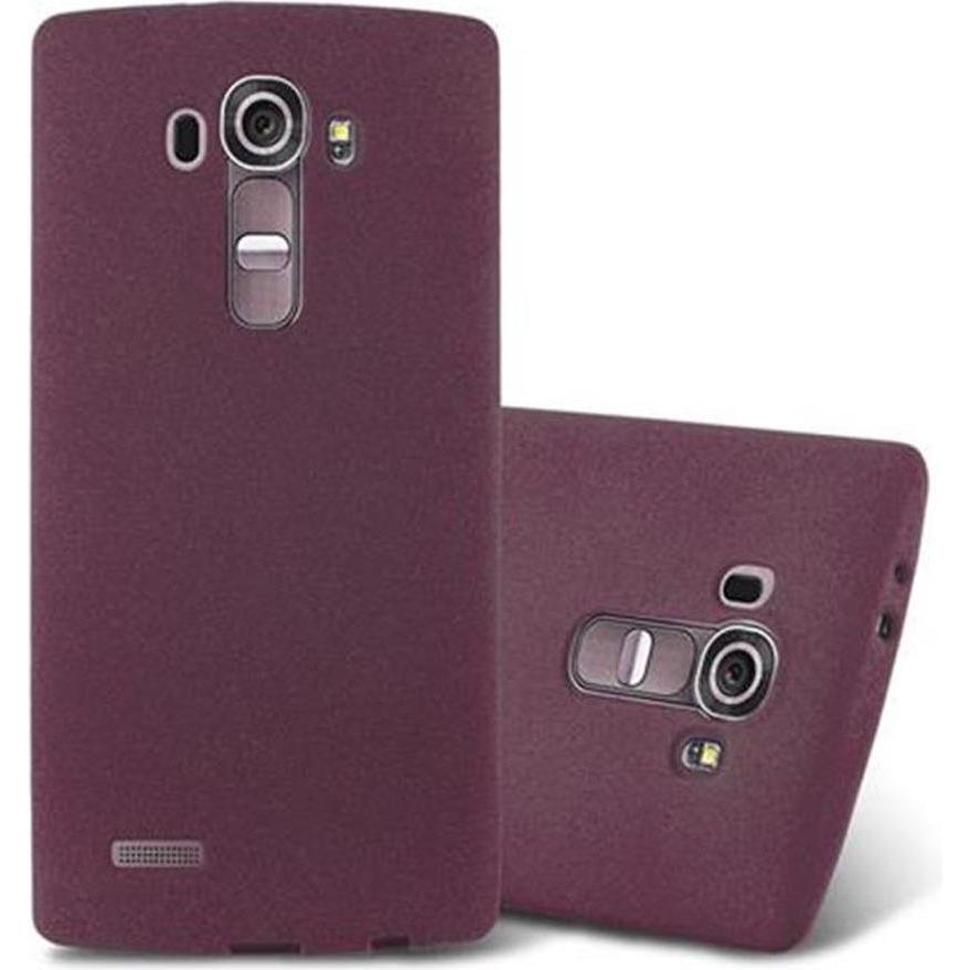 Cadorabo TPU Frosted Hülle (LG G4, Motorola Moto G4 Plus), Smartphone Hülle, Violett