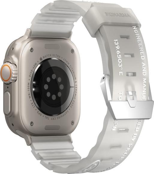 Produktbild Skinarma Strap Shokku to Apple Watch 49/45/44 MM frost (45 mm, 44 mm, 49 mm, Kunststoff, Silikon)