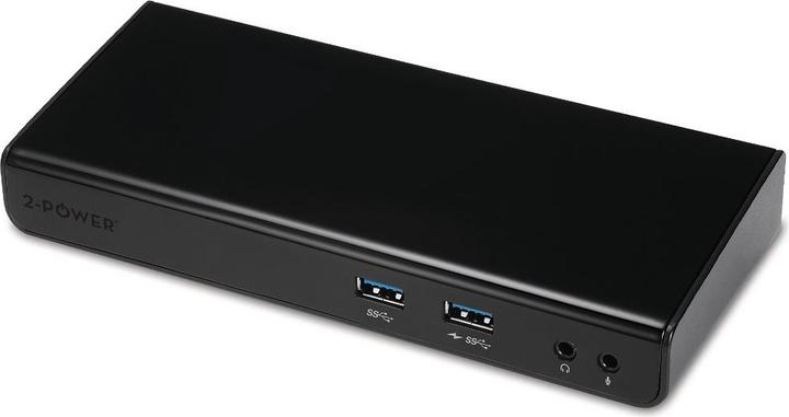 Image du produit 2-Power Station d'accueil double écran USB-C & USB 3.0 (USB-B, 7 ports)