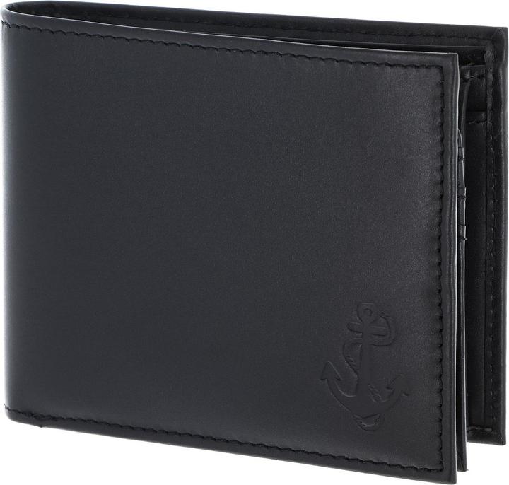 Freedom Anchor Embossed Black
