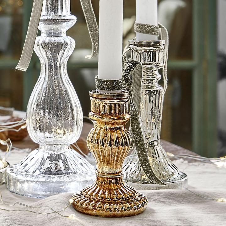 Immagine prodotto Loberon Set di 6 candelieri Quirène oro/chiaro