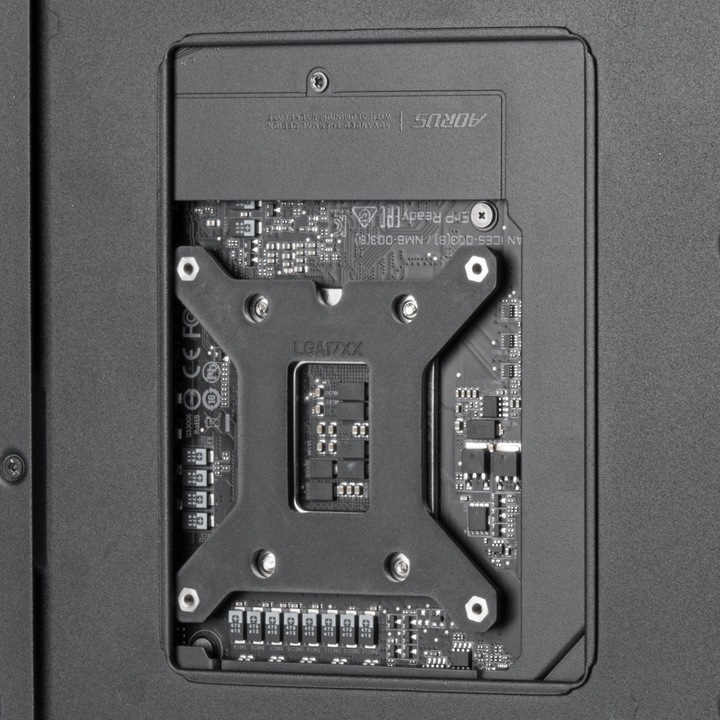 Productafbeelding Silverstone SST-ML12B Milo Slim HTPC Slank & compact Mini-ITX Computerbehuizing (Mini-ITX)