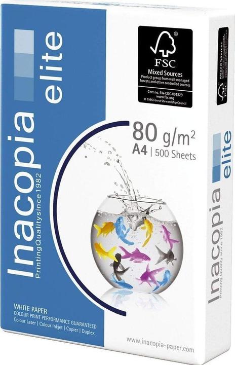 Actual product image Inacopia Elite FSC, 1 pack à 500 sheets (A4, 500 Sheets, 80 g/m²)