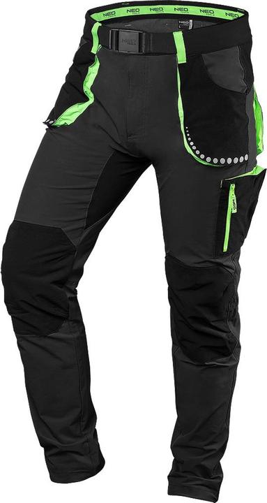 Produktbild No Name PREMIUM Arbeitshose 4-Wege-Stretch schwarz Grösse S (S, S)
