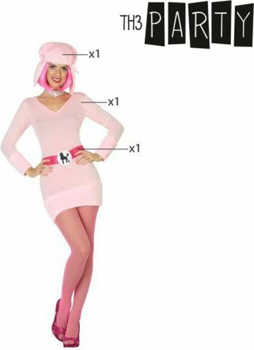 Actual product image Th3 Party Verkleidung Rosa tiere (2 Stücke) (XL)