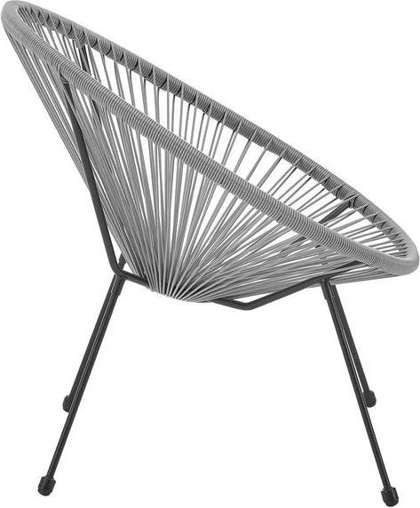 Actual product image Juskys Ostana balcony furniture set in retro design (45 cm)