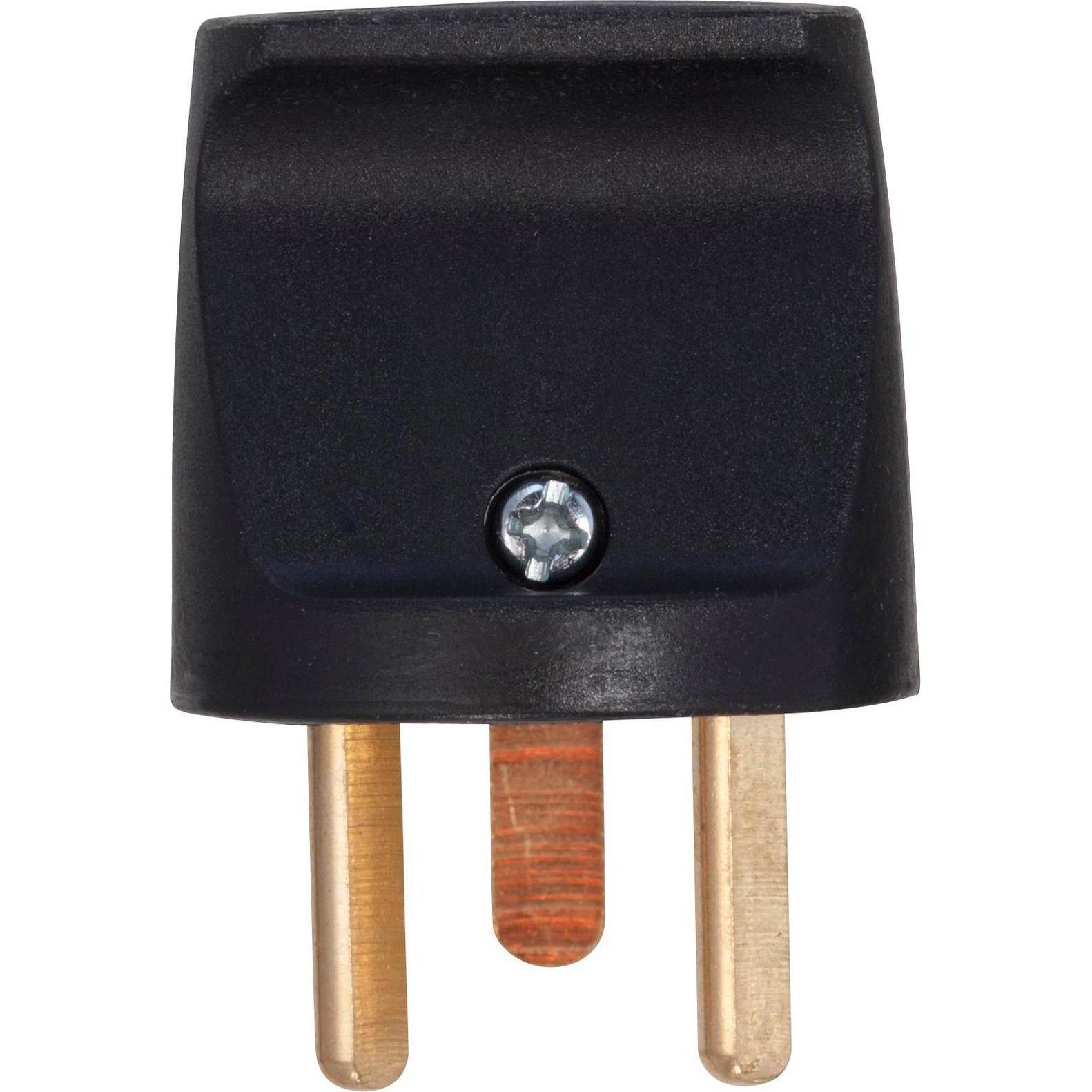 Thumbnail - MicroConnect, Netzstecker + Netzkupplung, EDB Plug, Black