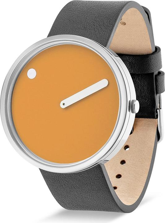 Immagine prodotto Picto 43354-6220S Mustard Yellow Unisex 40mm 5ATM (Orologio da polso analogico)