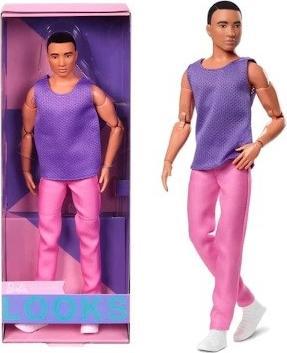 Productafbeelding Barbie Signature Looks 17 - Ken, Roze Shirt