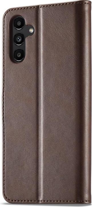 Produktbild LC.Imeeke Galaxy A35 - Leder Etui Hülle dunkelbraun (Samsung Galaxy A35)