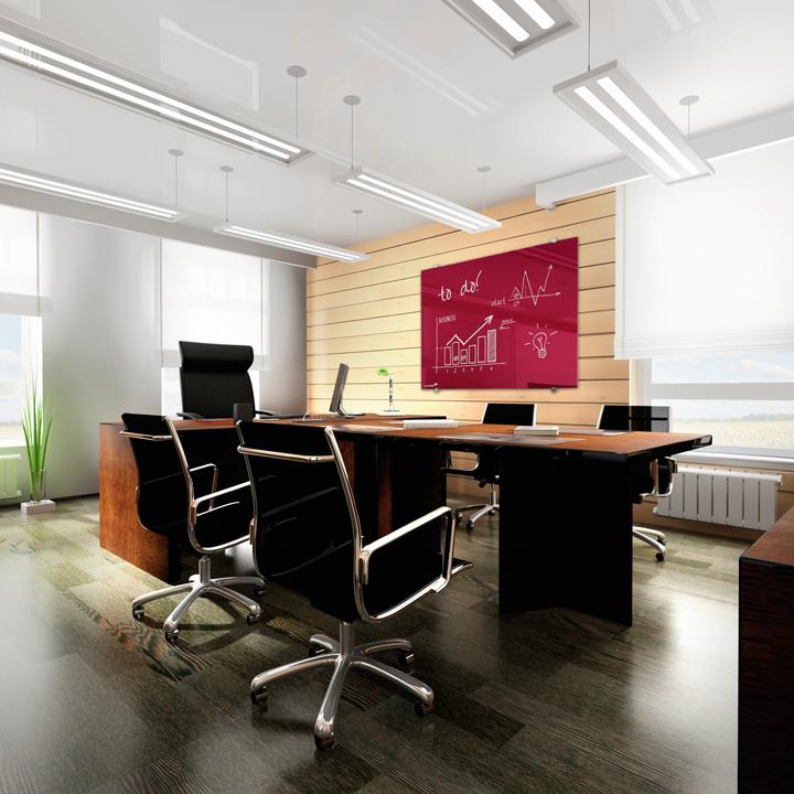 Image du produit Legamaster Tableau magnétique couleur verre (90 x 120 cm)