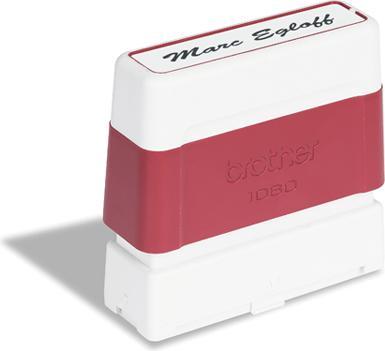 Produktbild Brother Stempel PR-1060R6P 10x60 mm rot