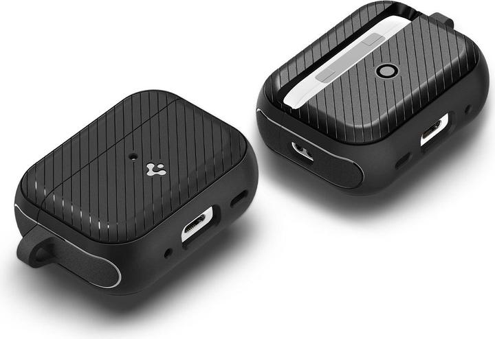 Produktbild Spigen MAG ARMOR MAGSAFE Apple AIRPODS PRO 1 / 2 MATTE BLACK