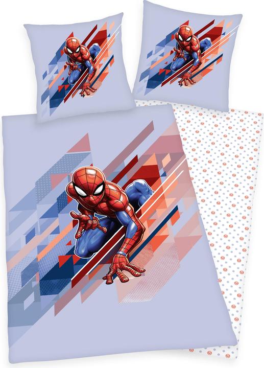 Image du produit Herding Parure de lit Spiderman (135 x 200 cm, 80 x 80 cm)